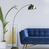 Zander Lighting Dome ARC Floor Lamp