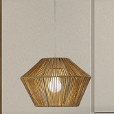 Zander Lighting Natural Nayalah Paper Pendant