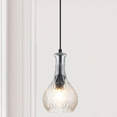 Zander Lighting Bosack 14cm Glass Pendant