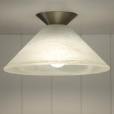 Zander Lighting Flyte Glass Ceiling Light