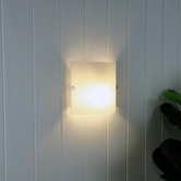 Zander Lighting Wilbur Glass Wall Light