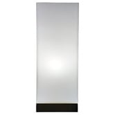 Zander Lighting Ivo White Steel &amp; Frosted Glass Table Lamp