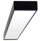 Zander Lighting Lysander Aluminium Flush Mount LED Ceiling Light