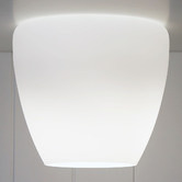 Zander Lighting Cosima Matte Opal Glass DIY Batten Fix Light