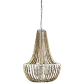 Zander Lighting Natural Digby 3 Light Pendant Light