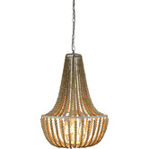 Zander Lighting Natural Digby 3 Light Pendant Light