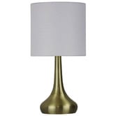 Zander Lighting Padua Antique Brass Touch Table Lamp