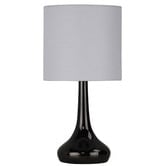 Zander Lighting Padua Gunmetal Touch Table Lamp