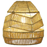 Zander Lighting Adkins Natural Paper String Rattan Pendant Shade