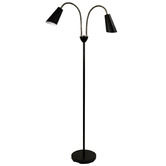 Zander Lighting Maytham Metal 2 Light Tree Floor Lamp