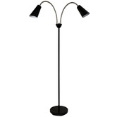 Zander Lighting Maytham Metal 2 Light Tree Floor Lamp
