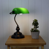 Zander Lighting 40cm Forio Bankers Touch Desk Lamp