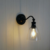 Zander Lighting Warwick Glass Wall Light