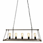 Zander Lighting Island 5 Light Pendant