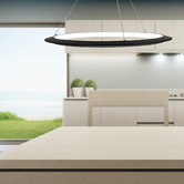 Zander Lighting Saturn CCT LED Pendant Light