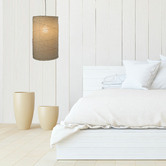 Zander Lighting Boheme Flax Linen Ceiling Light Shade