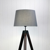 Zander Lighting Talla Timber Adjustable Tripod Floor Lamp