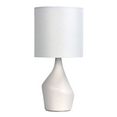 Zander Lighting Perry Ceramic &amp; Fabric Table Lamp