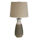 Zander Lighting Tillie Ceramic &amp; Fabric Table Lamp