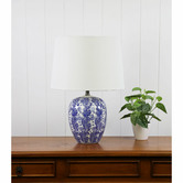 Zander Lighting Kayleigh Blue Ceramic Table Lamp