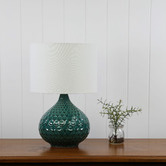 Zander Lighting Mackay Ceramic &amp; Fabric Table Lamp