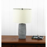 Zander Lighting Ellison Resin &amp; Fabric Table Lamp