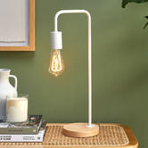 Zander Lighting Valle Timber Table Lamp
