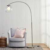 Zander Lighting Burano Steel Floor Lamp