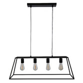 Zander Lighting Sykes 4 Light Metal Pendant