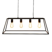 Zander Lighting Sykes 4 Light Metal Pendant