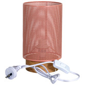 Zander Lighting Walter Metal Mesh Bedside Lamp