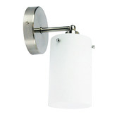 Zander Lighting Bronte Chrome Glass Wall Sconce