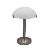 Zander Lighting 32cm Huxley Metal &amp; Glass Touch Table Lamp