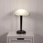 Zander Lighting Huxley Metal &amp; Glass Touch Table Lamp
