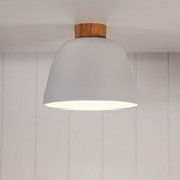 Zander Lighting Myles Batten Fix Ceiling Light