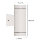 Zander Lighting Rory Up/Down Outdoor Wall Light