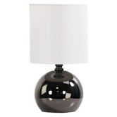 Zander Lighting Venice Polished Gunmetal Touch Table Lamp