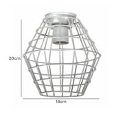 Zander Lighting Speldon Metal DIY Batten Fix Light