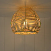 Zander Lighting Houston Rattan Cane DIY Batten Fix Light
