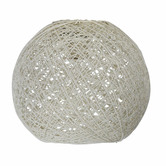 Zander Lighting White Narni Abaca Batten Fix Ceiling Light