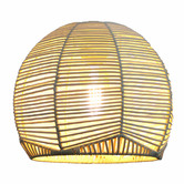 Zander Lighting Houston Rattan Cane DIY Batten Fix Light