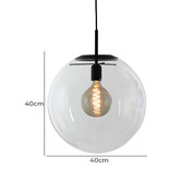 Zander Lighting Stanleyville Glass Pendant Light
