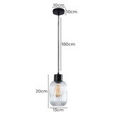 Zander Lighting Hyo Single Pendant Light