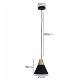 Zander Lighting Trigo Pendant Light