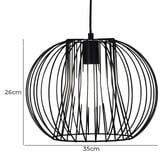 Zander Lighting Verity Wire Pendant Light
