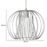 Zander Lighting Verity Wire Pendant Light