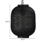Zander Lighting Black &amp; Gold Venetia Pendant Light