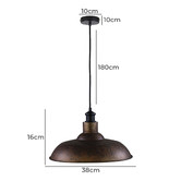 Zander Lighting Quinn Steel Pendant Light