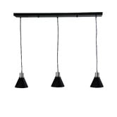 Zander Lighting Vega Steel 3 Light Pendant