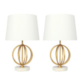 Zander Lighting 51cm Vicenza Metal Table Lamps